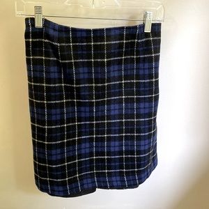 Plaid Skirt Mid